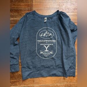 Yellowstone crew neck